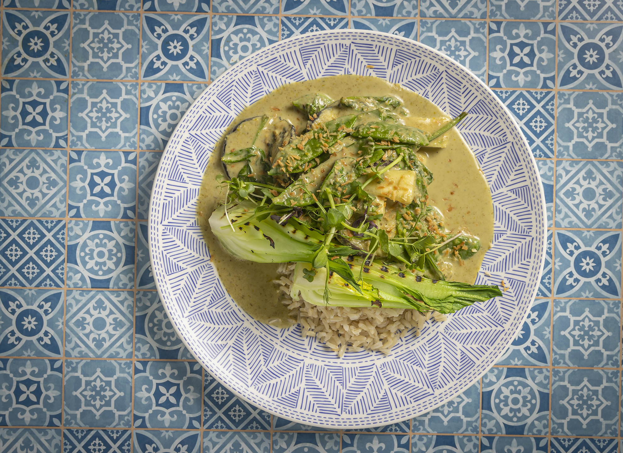 Geng Gwio Kaeng Liang Thai Green Vegetable Curry 2